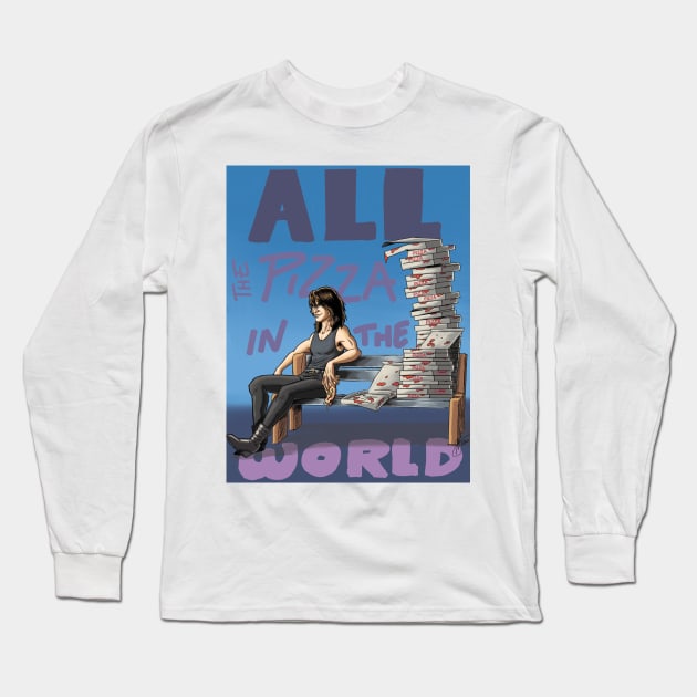 [GOWAN] All The Pizza In The World Long Sleeve T-Shirt by Signalsgirl2112